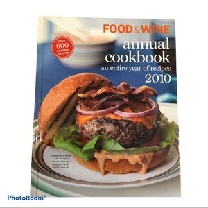 🛍️FOOD AND WINE 2010 ANNUAL COOKBOOK🛍️
